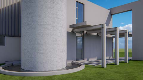 Da Gama Estate Hangar - Gerhard Jooste Architects